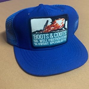 Boots & Coots Oil Well Specialists, Vintage Trucker Hat, SnapBack, Mesh, Unworn